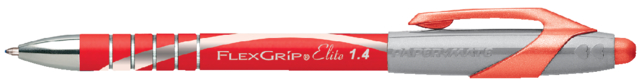 Balpen Papermate Flexgrip Elite 1.4mm rood