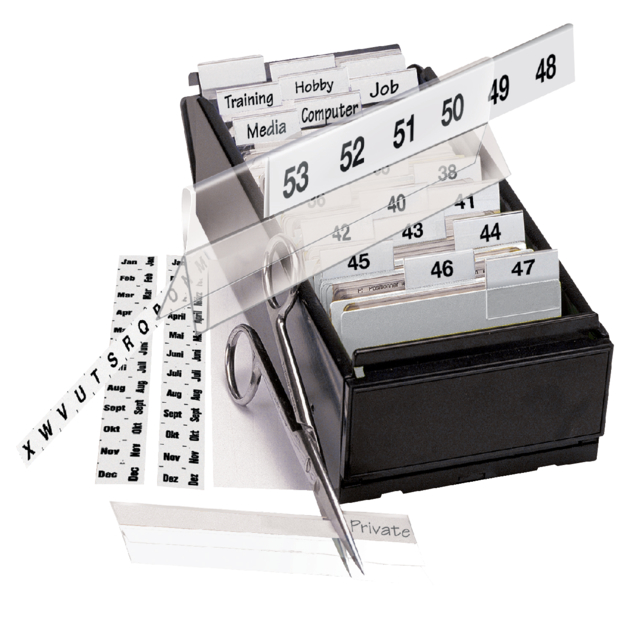 Indextabs 3L 10503 10x150mm zelfkl. wit