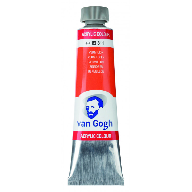 Van Gogh Acrylverfverf tube 40 ml Vermiljoen