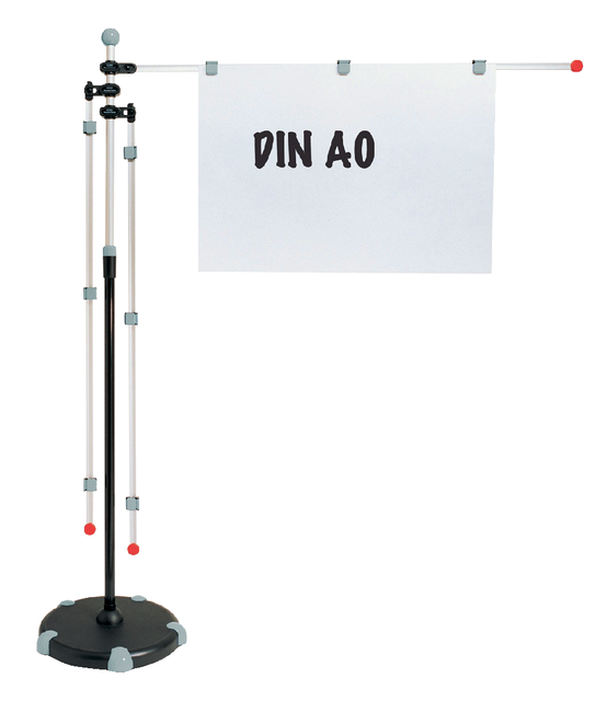 Tekeninghouder Maul Met Mobiele Voet Grijs