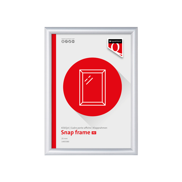 Kliklijst Quantore A3 25mm