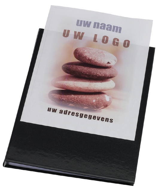 Showmap Rillstab A4, 99419; 10 tas met insteektas