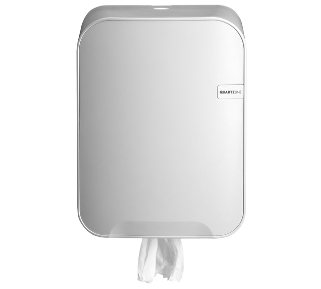 Dispenser Euro Quartz Poetsrol Midi Wit