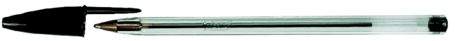 Balpen Bic cristal zwart