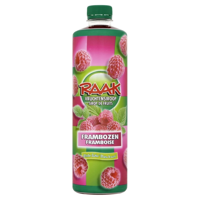 Siroop Raak Framboos 750ml