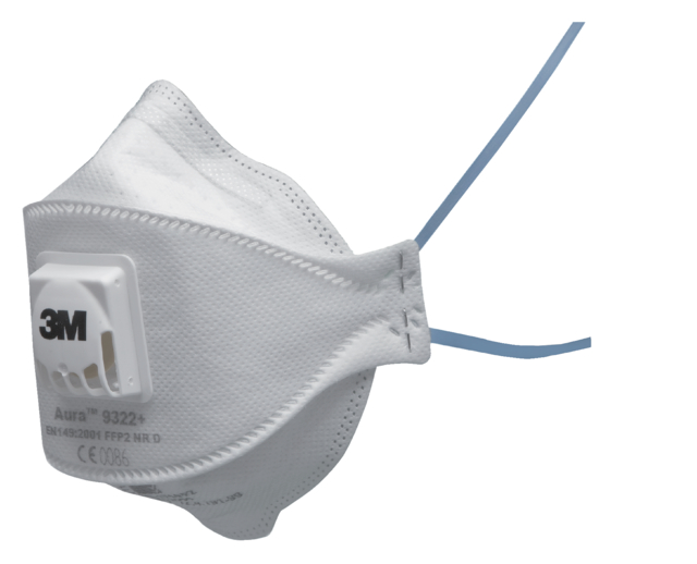 Stofmasker 3m Ffp3v Wit