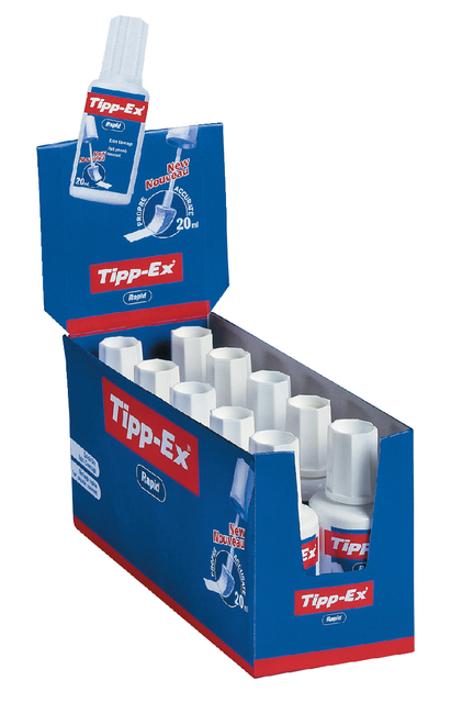 Correctievloeistof Tipp-ex Rapid; flacon 20ml