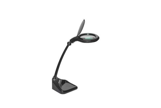 Loeplamp Maul Iris Led Dimbaar Zwart