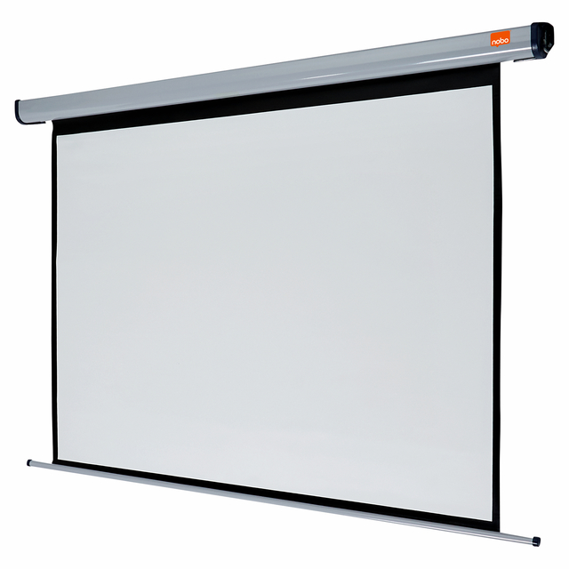 Projectiescherm Nobo 180cm Electrisch Wandmodel