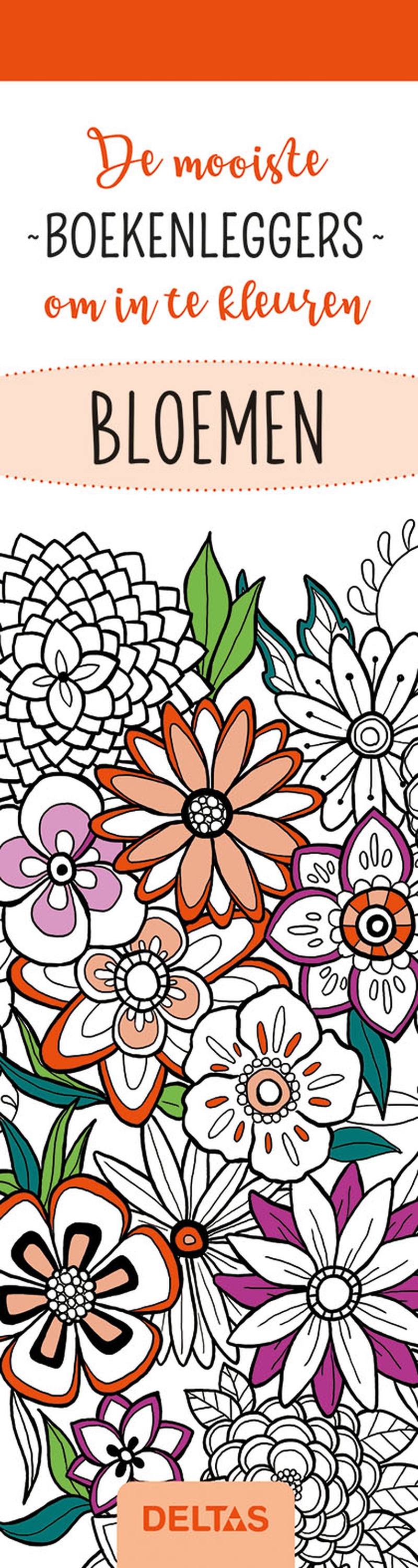 De mooiste kleurboekenleggers om in te kleuren - Bloemen