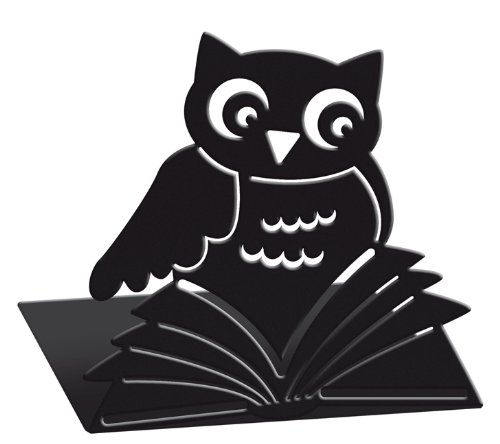 Boekensteun metaal uilen (opengewerkt) **NML**