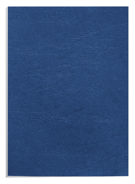 Voorblad Fellowes A4 Lederlook Royal Blauw