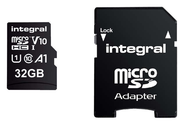 Geheugenkaart Integral Micro SDHC V10 32GB
