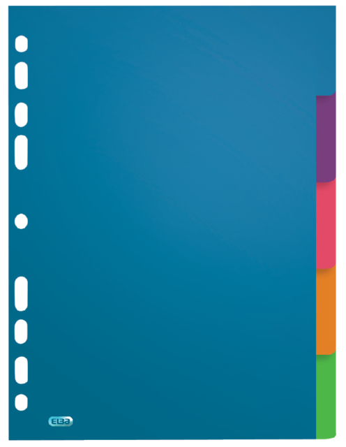 Tabbladen Elba School Life 5tabs A4 11r Pp Transp