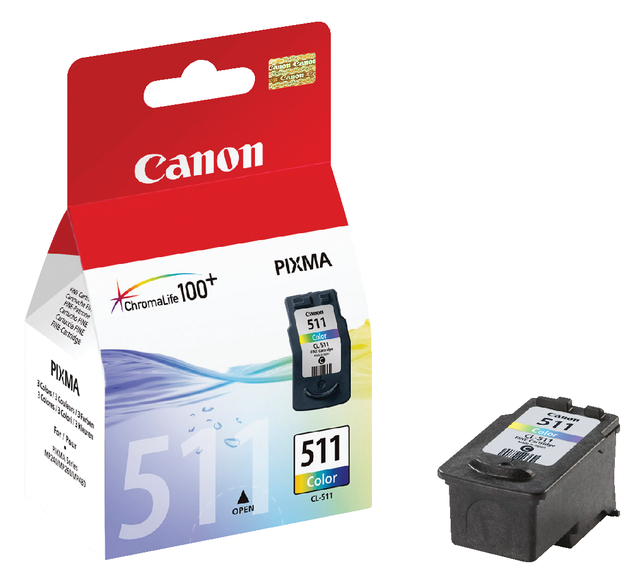 Inktcartridge Canon CL-511 kleur; 9ml