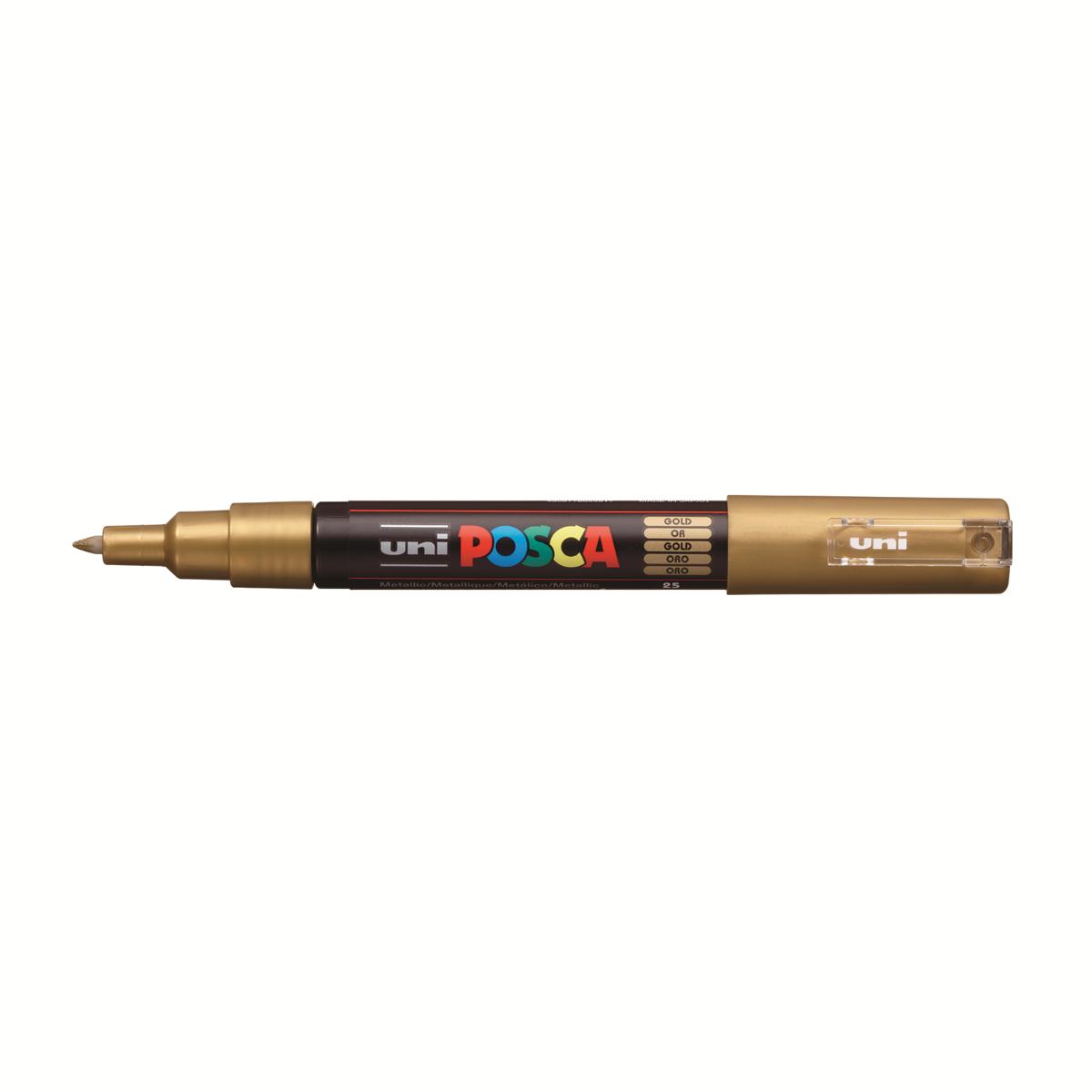 Verfstift Posca PC1MC Goud Rond Extra Fine 0.7-1.0 mm