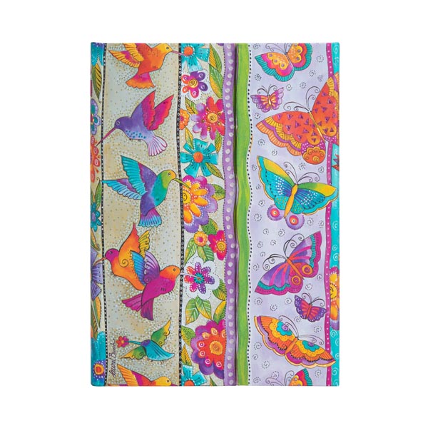 Notitieboek Paperblanks Hummingbirds & Flutterbyes Midi gelin