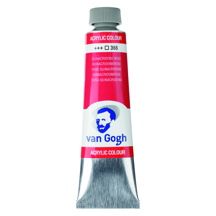 Van Gogh Acrylverfverf tube 40 ml Quinacridonerose