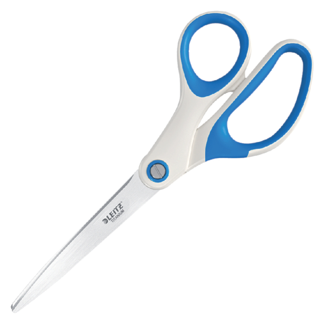 Schaar Leitz Wow Titanium 205mm Blauw