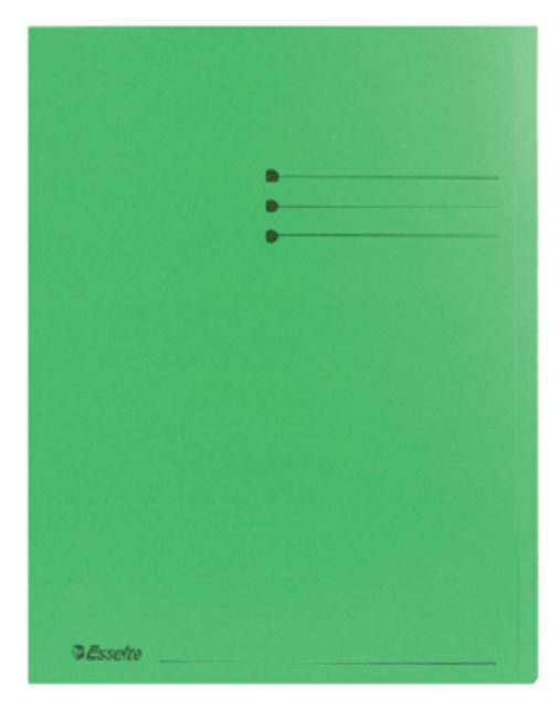 Inlegmap Esselte Karton Groen