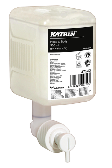Handzeep Katrin 47543 Head En Body 500ml