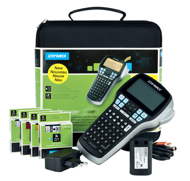 Labelprinter Dymo Labelmanager 420p Abc Koffer
