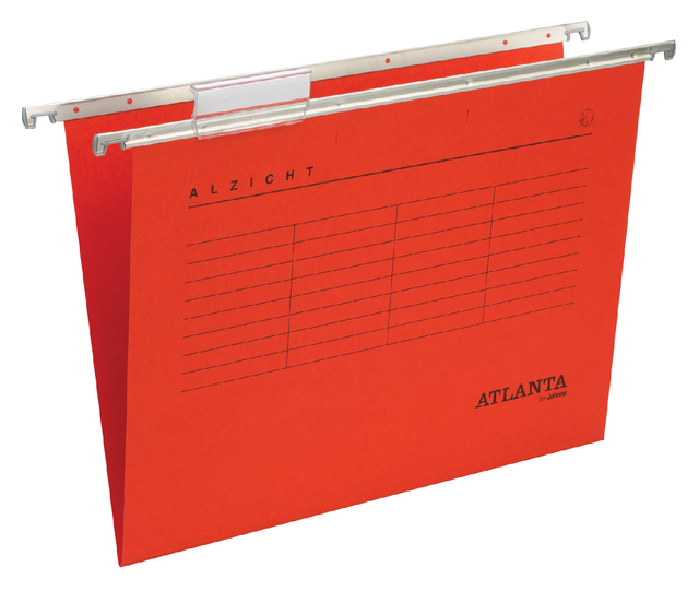 Hangmap Spectrum A6620-252 folio V-bodem rood; doos 25 stuks