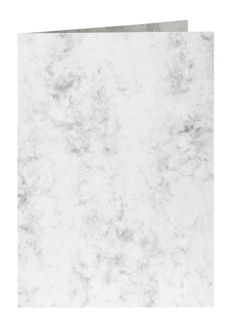 Correspondentiekaart 105x148mm Marble Grijs