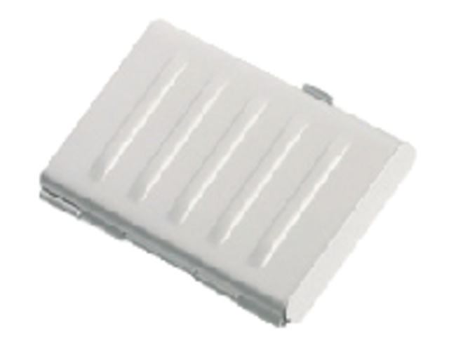 Visitekaartdoos 2 vaks Mat alu