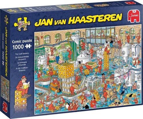 Puzzel Jan van Haasteren De ambachtelijke brouwerij 1000st