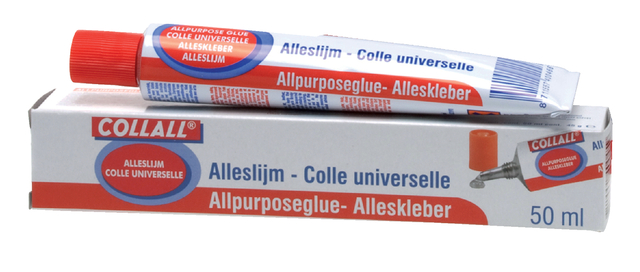 Lijm Collall Alleslijm middelgrote tube 50 ml