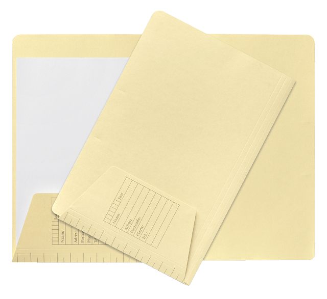 Binnenmap folio lateraal 160gr ds a 100