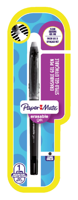Gelschrijver Papermate Replay premium zwart blister