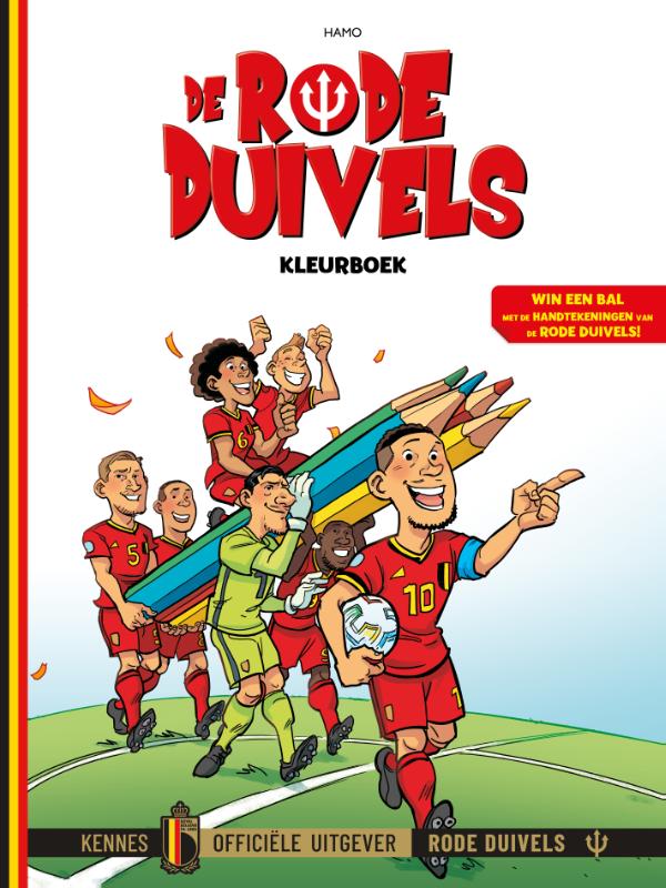 De Rode Duivels: Kleurboek