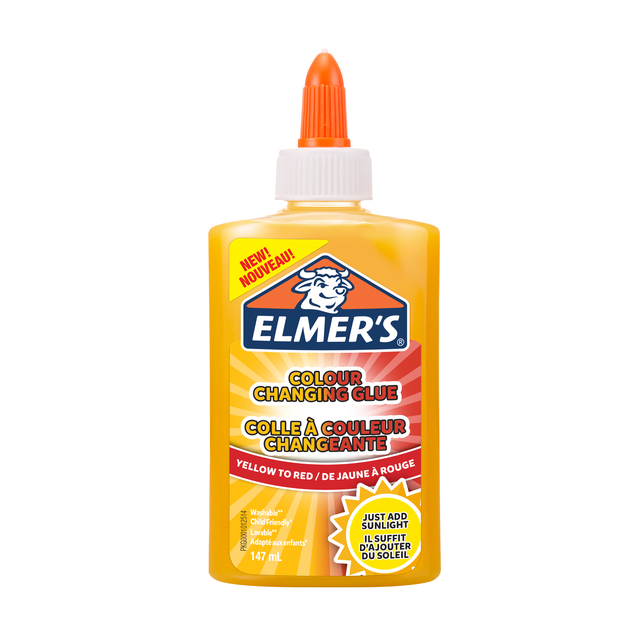 Kinderlijm Elmer‘S 147ml Kleurveranderde Geel