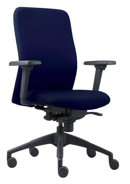 Bureaustoel Euroseats Vigo 002 Blauw