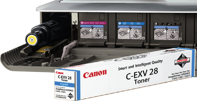 Tonercartridge Canon C-EXV28C blauw 38K