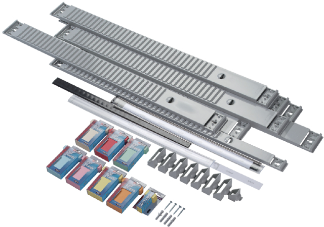 Weekplanner Atlanta A 5540-5811, 35-vaks grijs