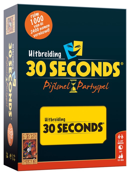30 Seconds Uitbreiding - Bordspel - 999 Games