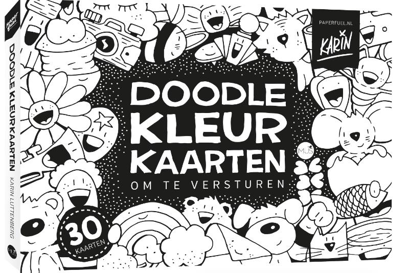 Paperfuel Doodlekleurkaarten om te versturen