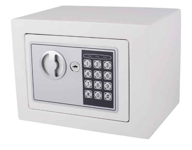 Kluis Pavo mini 230x170x170mm elektronisch wit