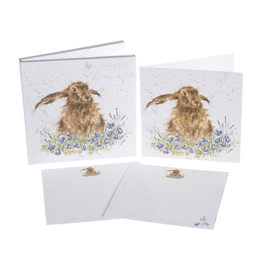 Notelets Notecard pack Hare Wrendale