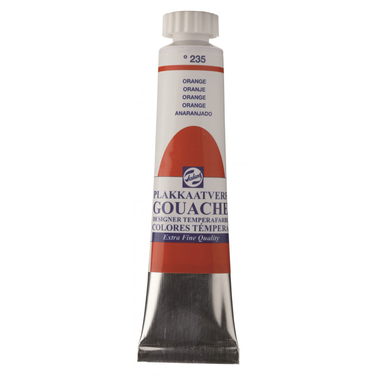 Plakkaatverf Extra Fijn tube 20 ml Oranje