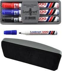 Whiteboardwisser magnetisch incl.3 markers