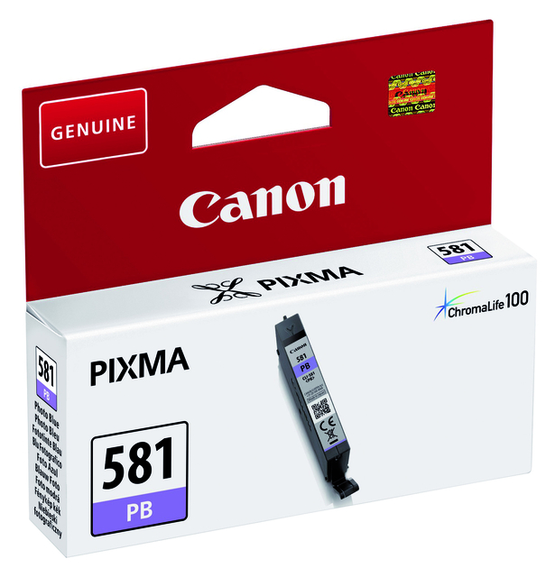 Inkcartridge Canon Cli-581 Foto Blauw