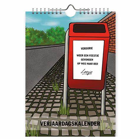 Verjaardagskalender Loesje comello