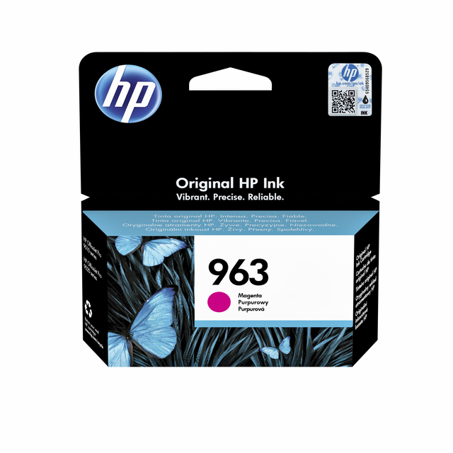 Inktcartridge HP 3JA24AE (963) rood; 700 pag.