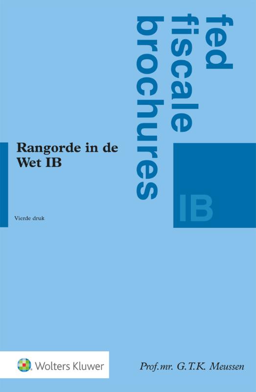 Rangorde in de Wet IB