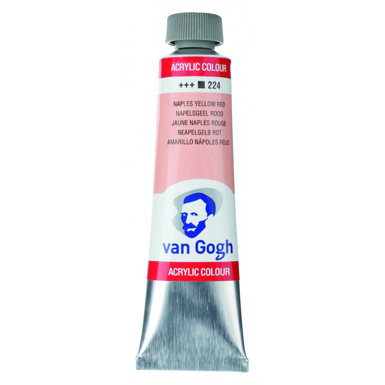 Van Gogh Acrylverfverf tube 40 ml Napelsgeel rood