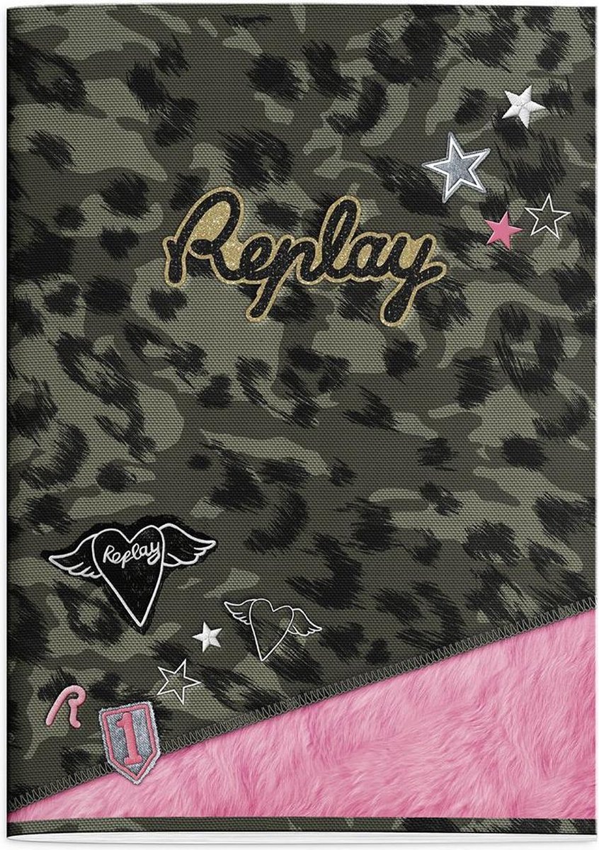 Schrift Replay Girls A4 gelijnd (182RPG210)